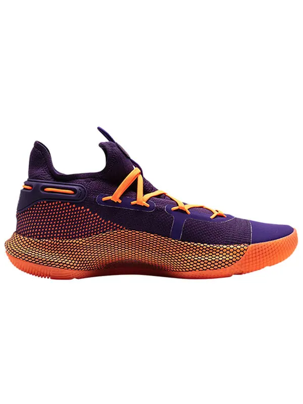 Кроссовки curry 6 'deep orchid' Under Armour — изображение 2 из 4, фиолетовый