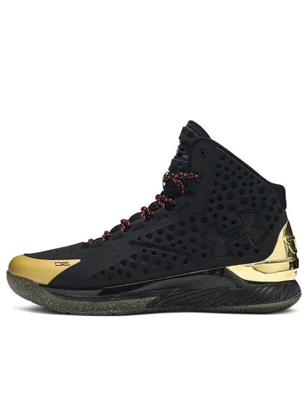Кроссовки curry 1 'shoe palace 25th anniversary' Under Armour — изображение 1 из 4, черный/золотистый