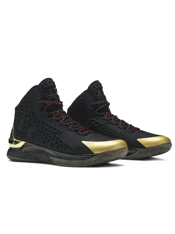 Кроссовки curry 1 'shoe palace 25th anniversary' Under Armour — изображение 2 из 4, черный/золотистый