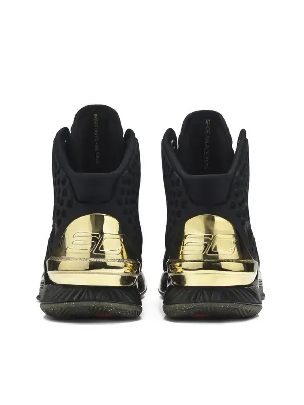 Кроссовки curry 1 'shoe palace 25th anniversary' Under Armour — изображение 3 из 4, черный/золотистый