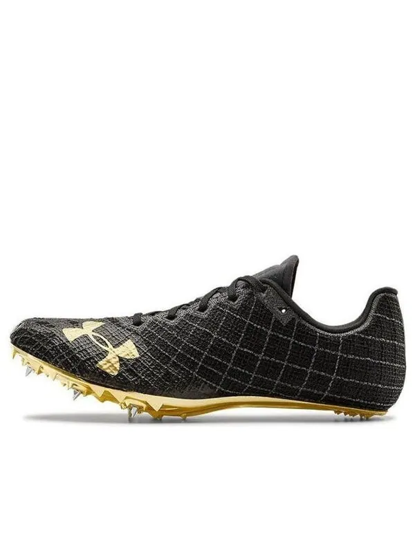 Кроссовки sprint pro 3 'black gold' Under Armour — изображение 1 из 4, черный/золотистый