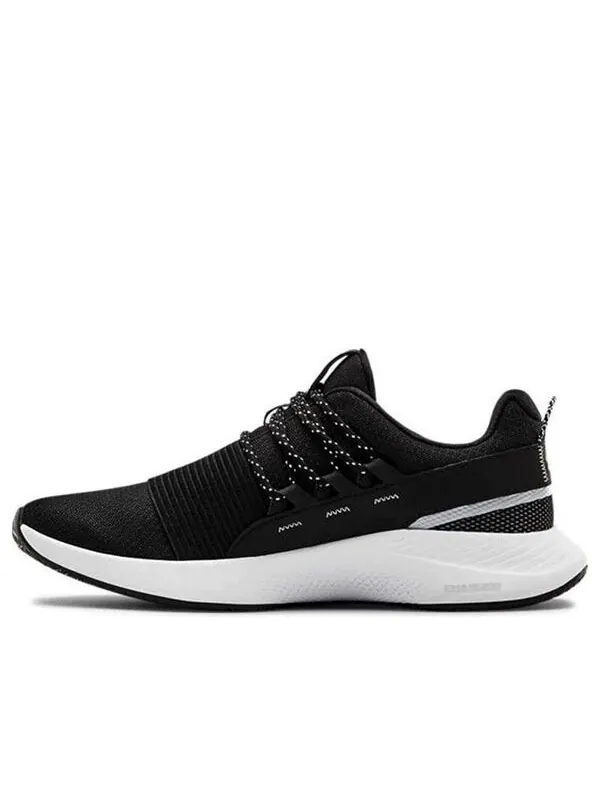Кроссовки charged breathe lace 'black white' Under Armour — изображение 1 из 4, черный