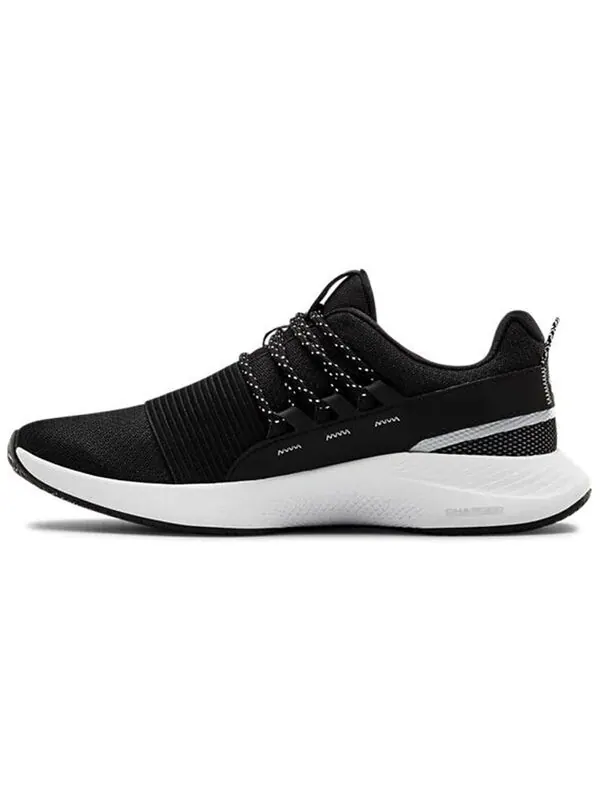 Кроссовки charged breathe lace 'black white' Under Armour — изображение 2 из 4, черный
