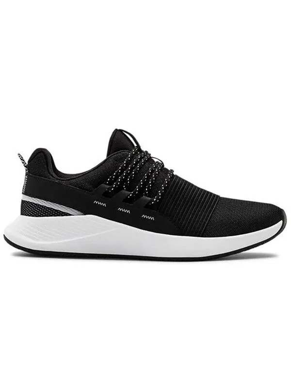 Кроссовки charged breathe lace 'black white' Under Armour — изображение 3 из 4, черный