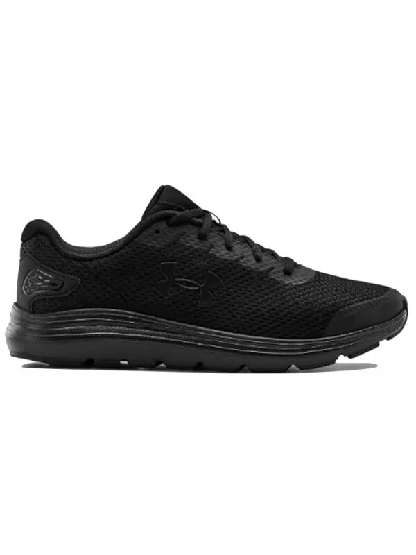 Кроссовки surge shock absorption non-slip low tops sports black Under Armour — изображение 2 из 4, черный