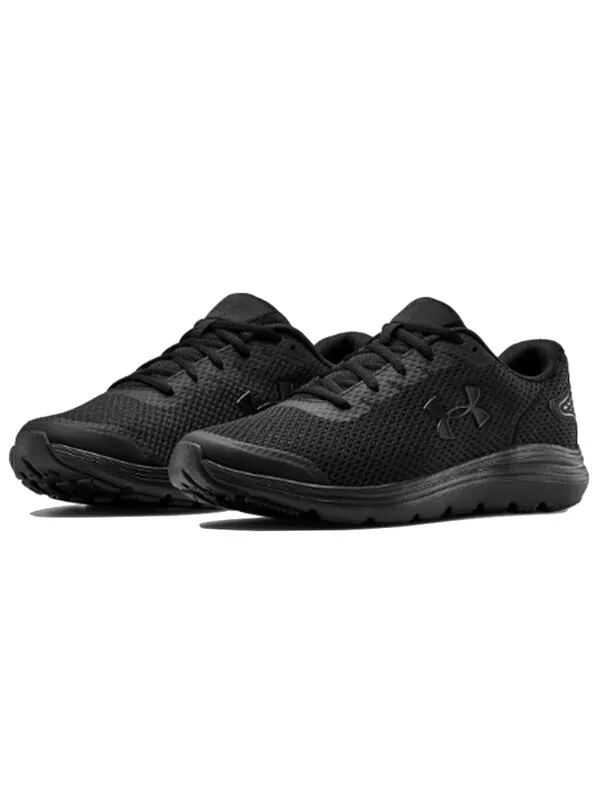 Кроссовки surge shock absorption non-slip low tops sports black Under Armour — изображение 3 из 4, черный