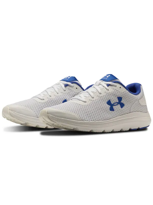 Кроссовки surge 2 white/blue Under Armour — изображение 3 из 4, белый/синий