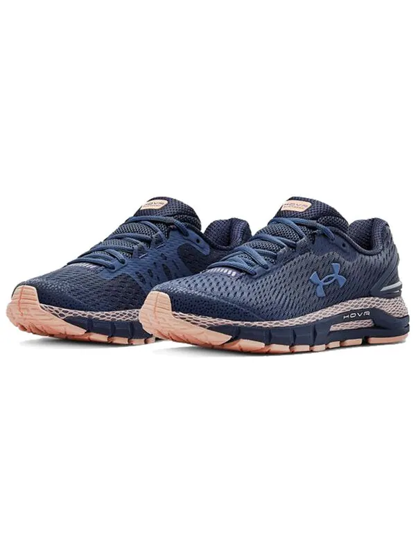 Кроссовки hovr guardian 2 'blue ink peach' Under Armour — изображение 3 из 4, синий/розовый
