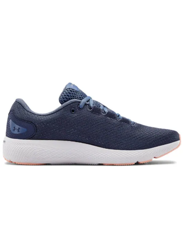 Кроссовки charged pursuit 2 sneakers blue/pink Under Armour — изображение 2 из 4, розовый