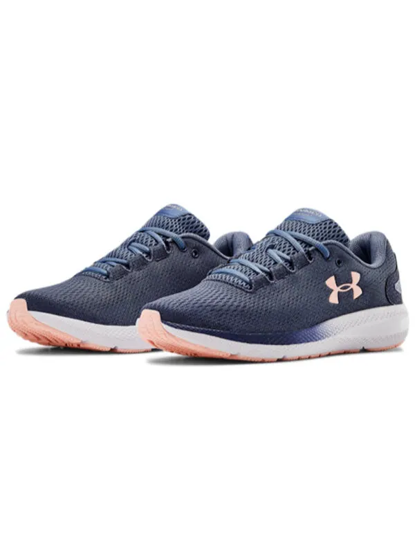 Кроссовки charged pursuit 2 sneakers blue/pink Under Armour — изображение 3 из 4, розовый