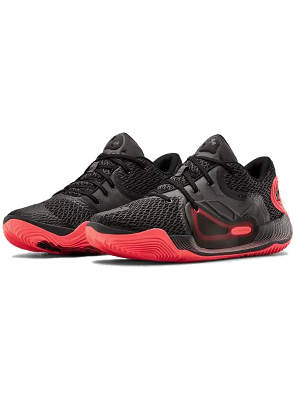 Кроссовки ua spawn 2 'black red' Under Armour — изображение 3 из 4, черный/красный