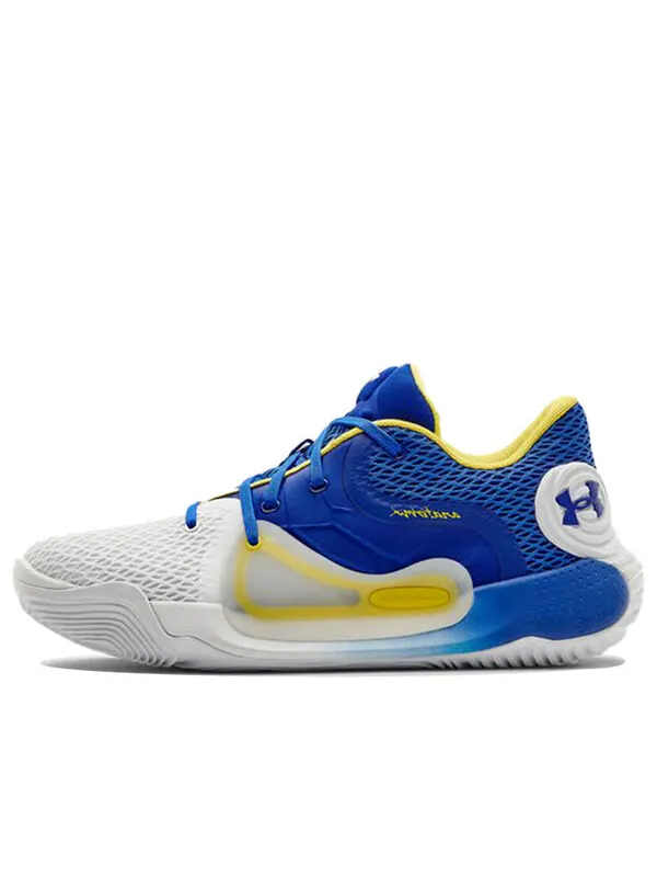 Кроссовки anatomix spawn 2 'warriors' Under Armour — изображение 1 из 4, белый/синий/желтый