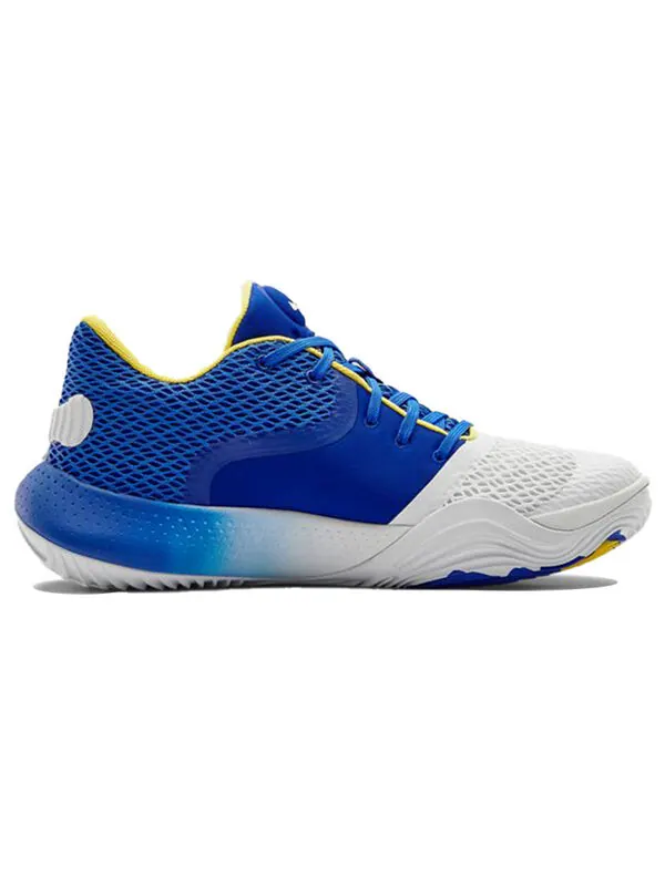 Кроссовки anatomix spawn 2 'warriors' Under Armour — изображение 2 из 4, белый/синий/желтый