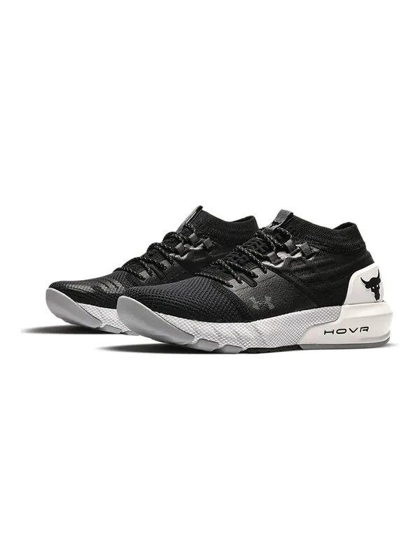 Кроссовки project rock 2 black Under Armour — изображение 4 из 4, черный/белый