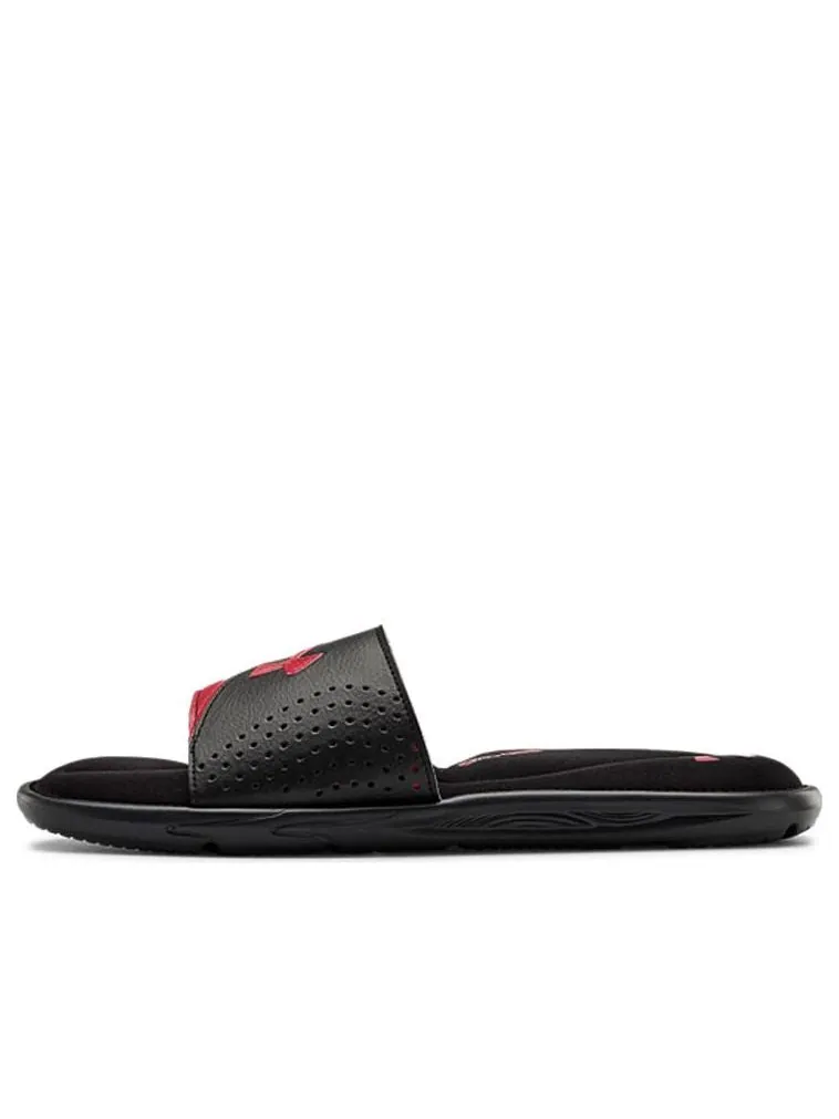 Шлепанцы Under Armour Ignite 6 Slides 'White Black' — изображение 1 из 5, красный