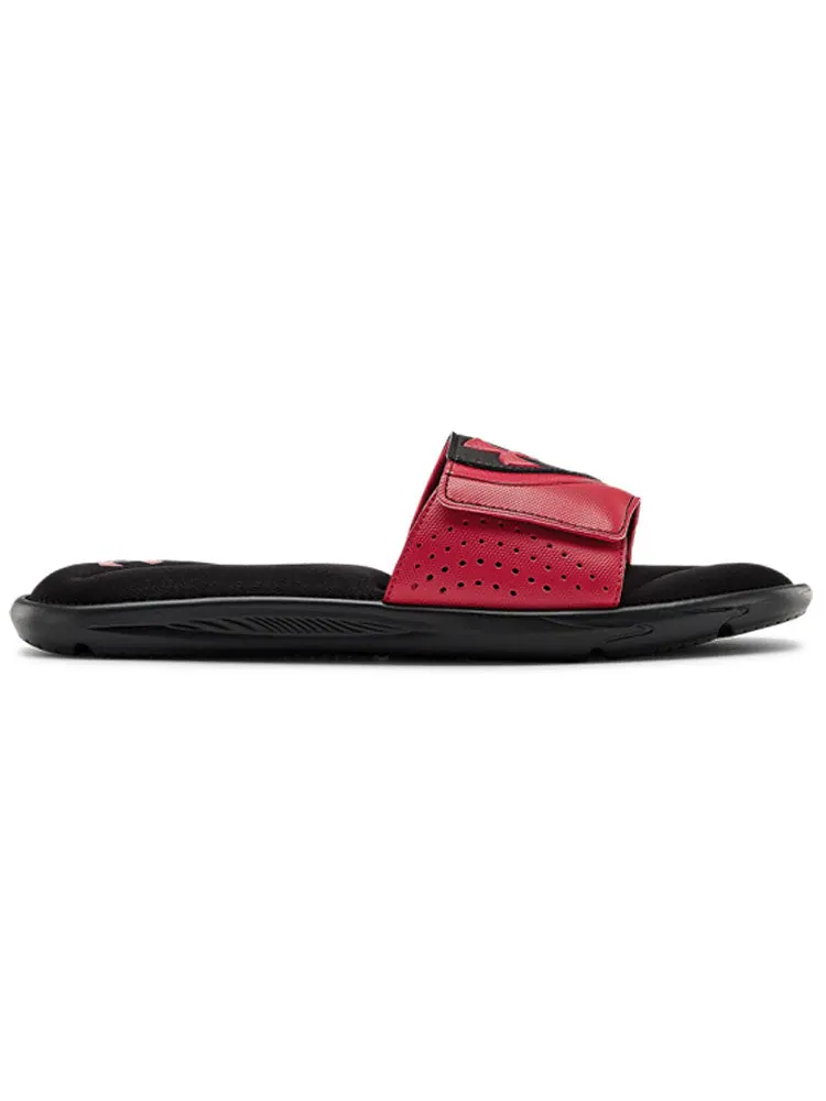 Шлепанцы Under Armour Ignite 6 Slides 'White Black' — изображение 2 из 5, красный