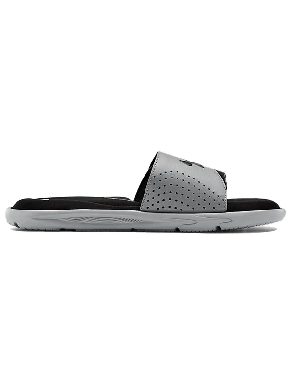 Тапочки ignite vi slide 'black steel' Under Armour — изображение 3 из 4, черный