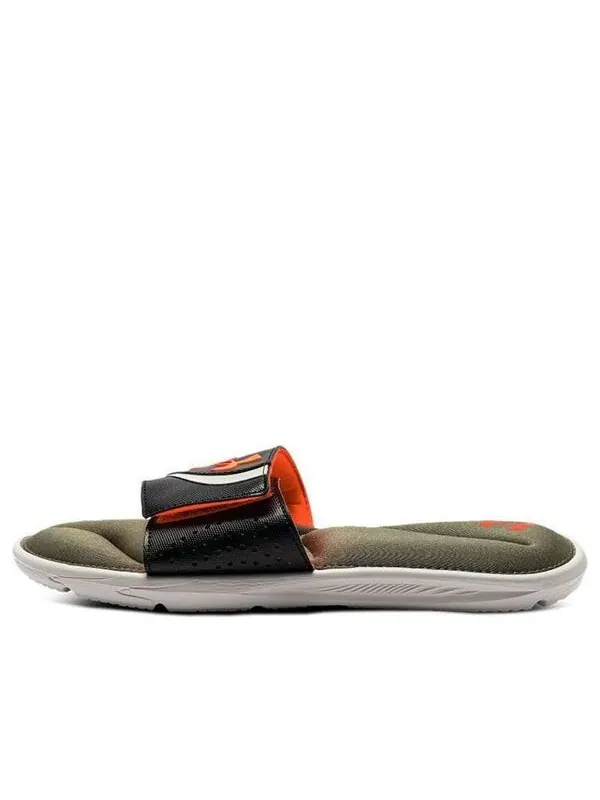 Тапочки ignite 6 slide 'jet grey stone' Under Armour