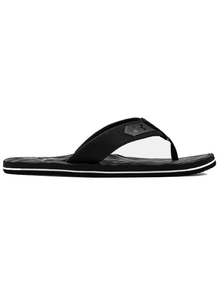 Шлепанцы Under Armour Marathon Key 4 Sandal 'Black Jet Grey' — изображение 2 из 5, черный