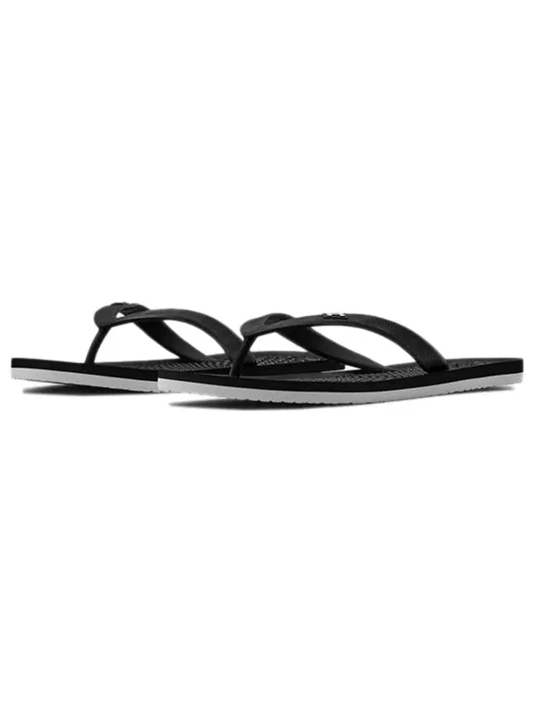 Тапочки atlantic dun sandal 'black mod grey' Under Armour — изображение 3 из 4, черный
