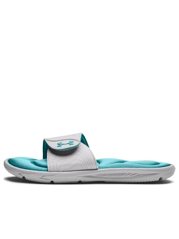 Тапочки ignite 9 slide 'halo grey cosmos' Under Armour