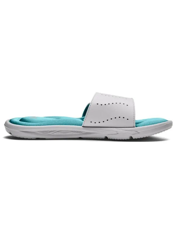 Тапочки ignite 9 slide 'halo grey cosmos' Under Armour — изображение 3 из 4, серый