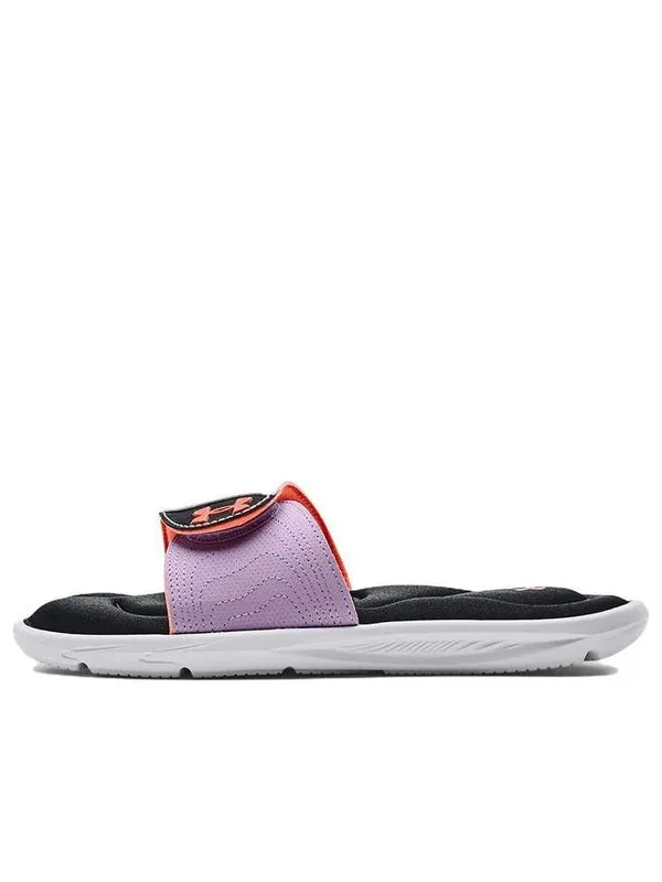 Тапочки ignite 9 slide 'white black' Under Armour