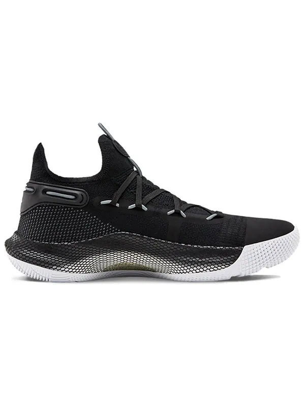 Кроссовки curry 6 team 'black gold metallic' Under Armour — изображение 2 из 4, черный