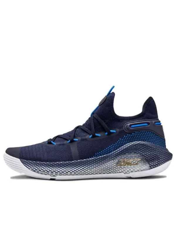 Кроссовки curry 6 team 'navy' Under Armour — изображение 1 из 4, синий