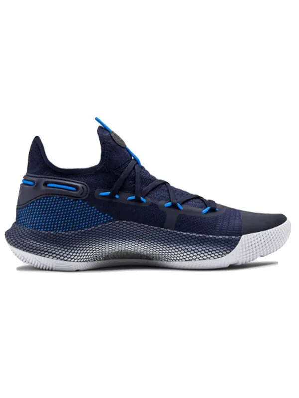Кроссовки curry 6 team 'navy' Under Armour — изображение 2 из 4, синий