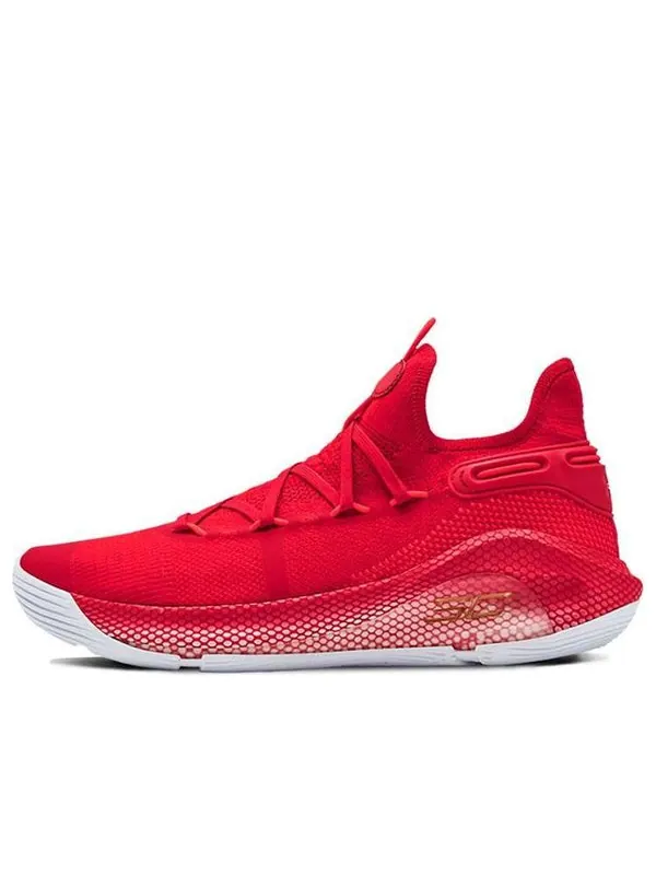 Кроссовки curry 6 team 'red' Under Armour — изображение 1 из 4, красный