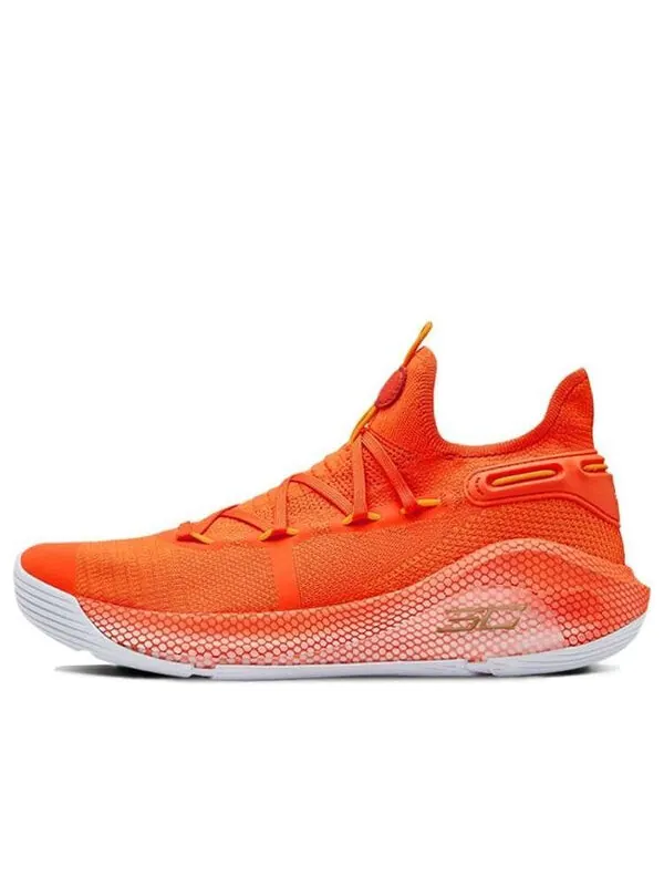 Кроссовки curry 6 team 'team orange' Under Armour — изображение 1 из 4, оранжевый