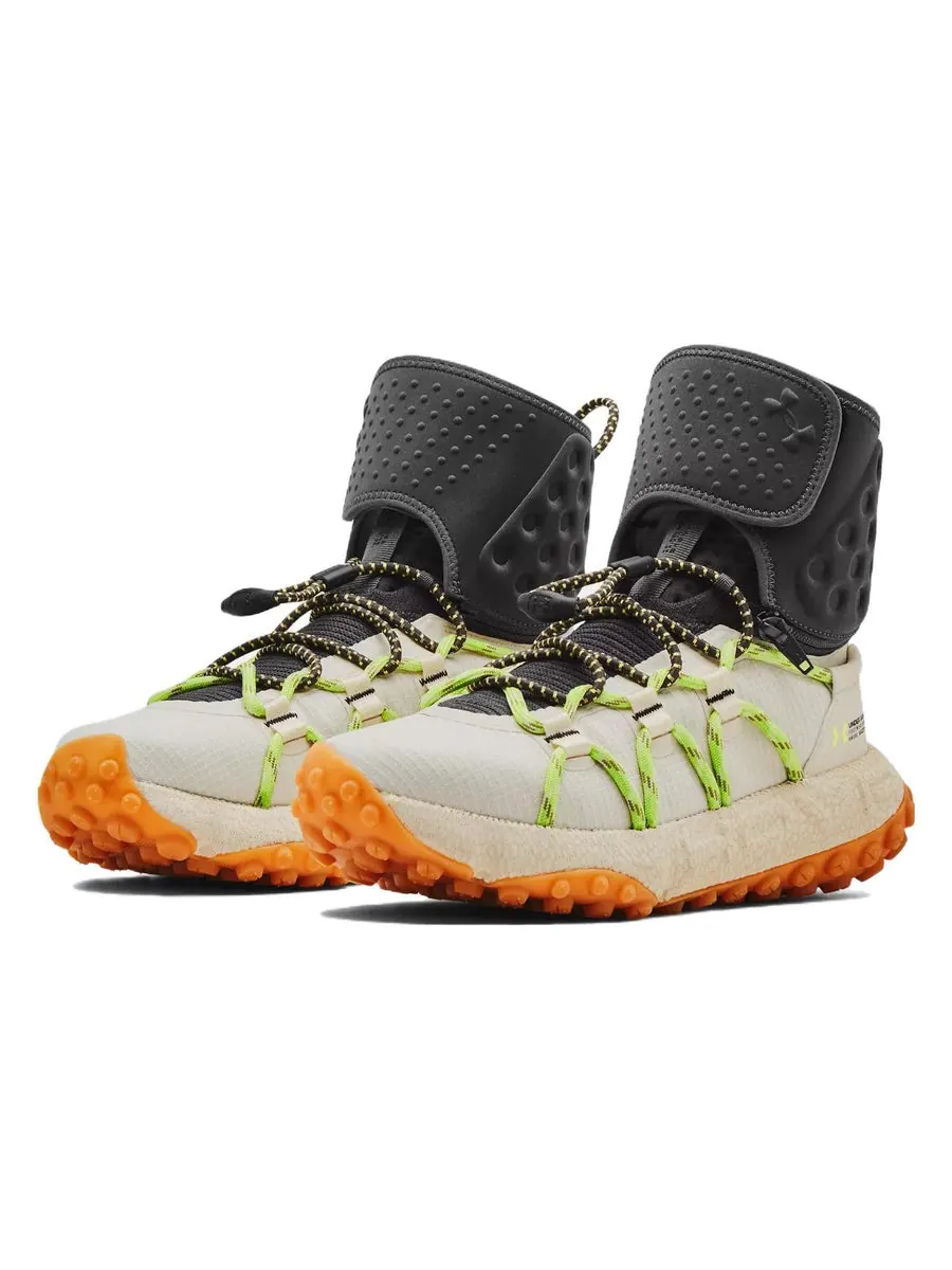 Беговые кроссовки Under Armour HOVR Summit Fat Tire Cuff 'Stone Jet Grey' — изображение 3 из 5, бежевый