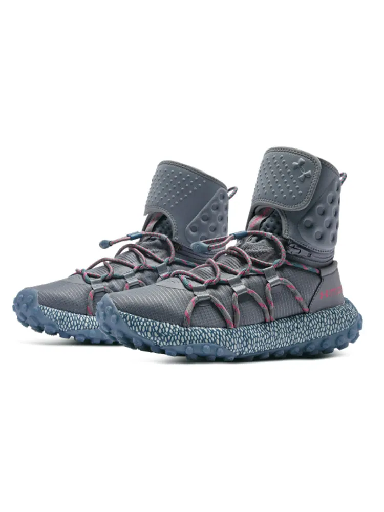 Беговые кроссовки Under Armour HOVR Summit FT Cuff 'Gravel Harbor Blue' — изображение 3 из 5, серый