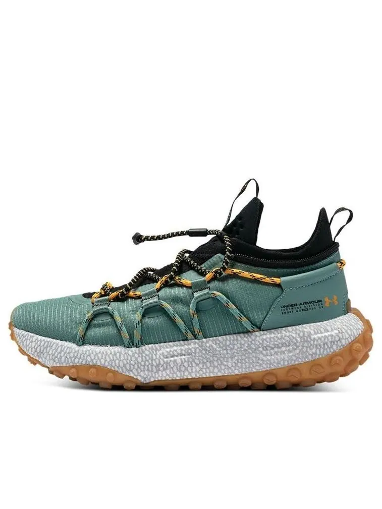 Беговые кроссовки Under Armour HOVR Summit Fat Tire Cuff 'Retro Teal Black' — изображение 1 из 6, бирюзовый