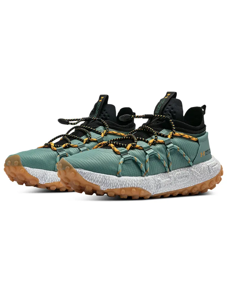 Беговые кроссовки Under Armour HOVR Summit Fat Tire Cuff 'Retro Teal Black' — изображение 4 из 6, бирюзовый