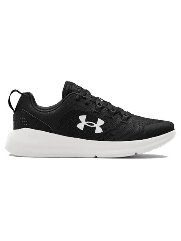 Кроссовки essential 'black white' Under Armour — изображение 2 из 4, черный