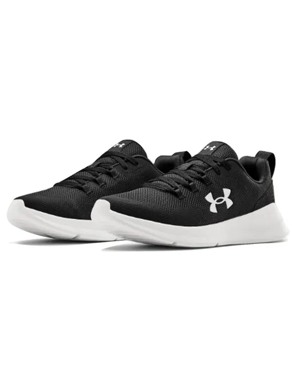 Кроссовки essential 'black white' Under Armour — изображение 3 из 4, черный