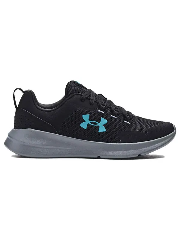 Кроссовки essential 'black blue' Under Armour — изображение 2 из 4, черный