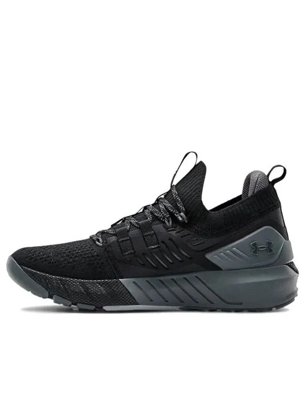 Кроссовки project rock 3 'black pitch grey' Under Armour — изображение 1 из 4, черный