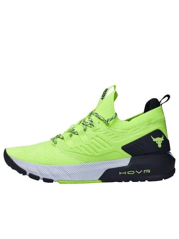 Кроссовки project rock 3 'high-vis yellow black' Under Armour — изображение 1 из 4, желтый/черный