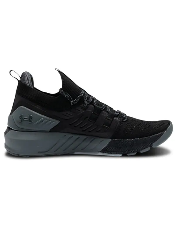 Кроссовки project rock 3 'black pitch grey' Under Armour — изображение 2 из 4, черный