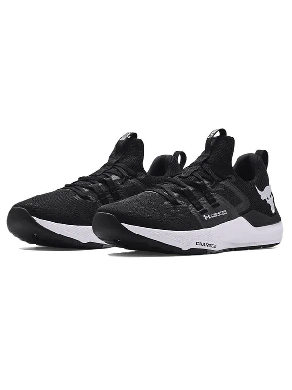 Кроссовки project rock bsr 'black white' Under Armour — изображение 3 из 4, черный/белый