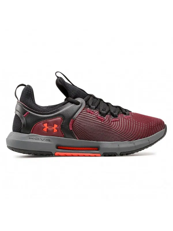 Кроссовки hovr rise 2 'dark maroon black' Under Armour — изображение 2 из 4, темный/черный