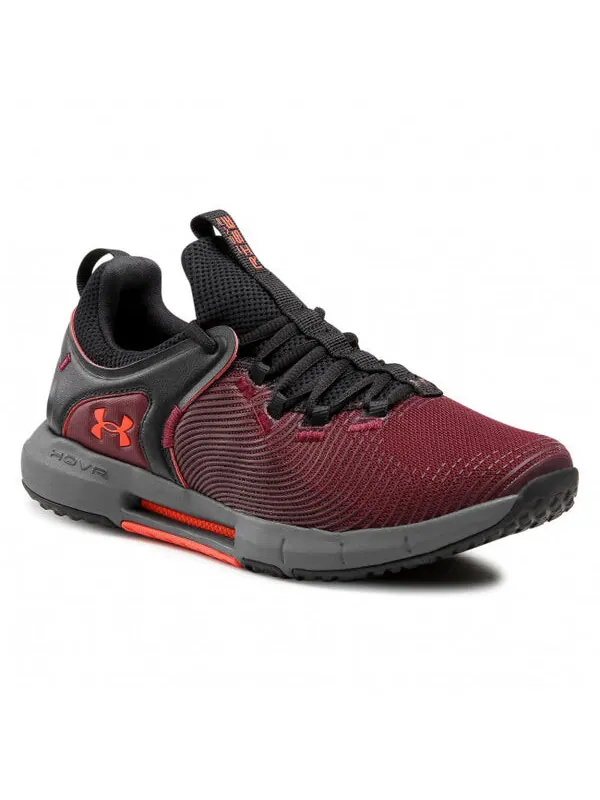 Кроссовки hovr rise 2 'dark maroon black' Under Armour — изображение 3 из 4, темный/черный