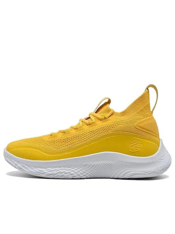 Кроссовки curry flow 8 'smooth butter flow' Under Armour — изображение 1 из 4, белый