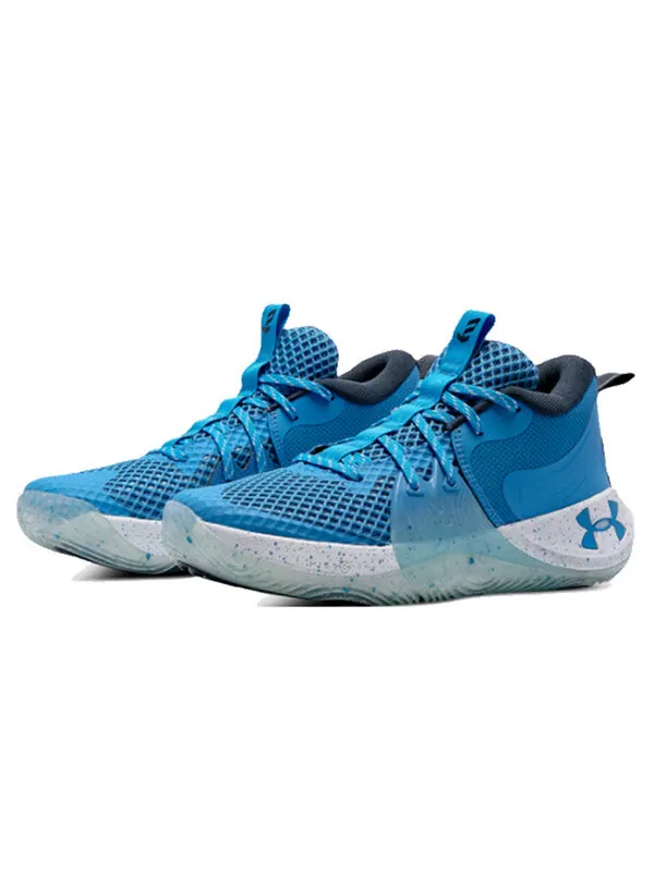 Кроссовки embiid one '23.11.3' Under Armour — изображение 4 из 4, синий/белый