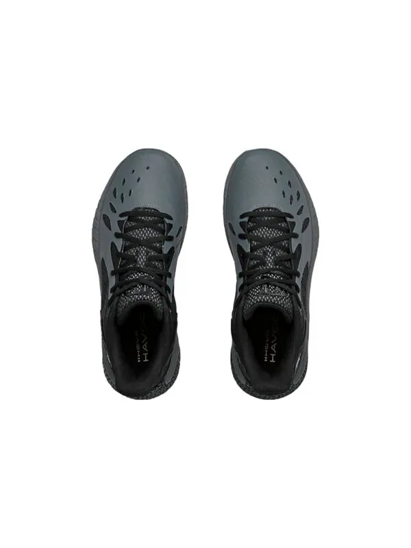 Кроссовки hovr havoc 3 'pitch grey black' Under Armour — изображение 4 из 4, серый