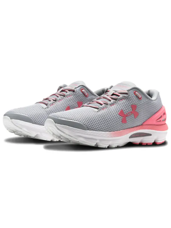 Кроссовки charged gemini grey/pink Under Armour — изображение 4 из 4, серый