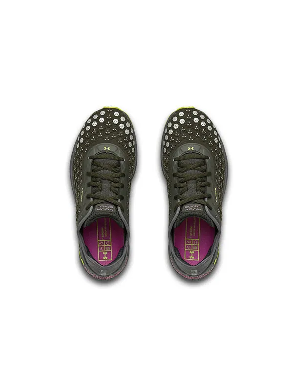 Кроссовки hovr sonic 3 storm 'baroque green citrine' Under Armour — изображение 4 из 4, зеленый